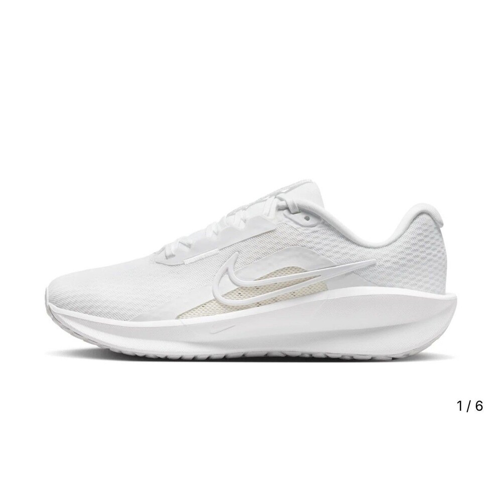 Nike Downshifter 13 White Platinum Tint Running Shoes Women's Size 10 FD6476-101